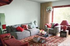 Gustowne łączenie wzorów we wnętrzach