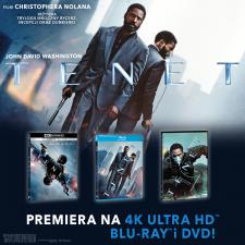 TENET - Premiera 4K, Blu-ray™i DVD już 15 grudnia!