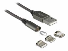 Delock: magnetyczny zestaw kabli USB