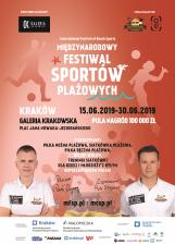 Międzynarodowy Festiwal Sportów Plażowych w Galerii Krakowskiej