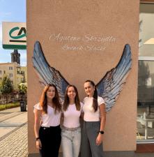 Agatowe Skrzydła na placówce Credit Agricole w Lwówku Śląskim