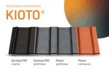 Jedyna taka dachówka cementowa KIOTO - teraz pod nową marką swissporTON