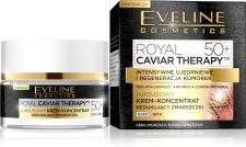 Eveline Cosmetics Luksusowy krem-koncentrat redukujący zmarszczki 50+ z serii Royal Caviar Therapy