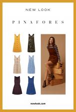 Pinafores, czyli urocze sukienki ogrodniczki od New Look