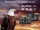 Mio MiVue 886 pierwszy wideorejestrator Mio z rzeczywistym 4K UHD i aktywnym HDR. Ekstremalna wyrazi
