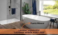 Fuerta Mineral z nagrodą główną w konkursie Łazienka Wybór Roku 2020