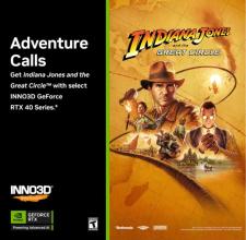 Zdobądź grę Indiana Jones i Wielki Krąg z wybranymi modelami INNO3D GeForce RTX 40!