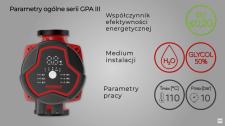 Ferro GPA III - nowoczesna pompa obiegowa do instalacji grzewczych i chłodniczych