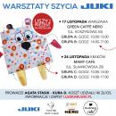 Mikołajkowe warsztaty szycia JUKI w listopadzie