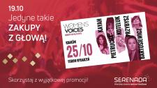 Akcja promocyjna w Serenadzie - w prezencie bilety na koncert Women's Voices w Krakowie
