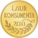 Złoty Laur Konsumenta 2010 dla Cukru Królewskiego