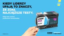 Exide ruszył z kampanią akumulatorów AGM – „Kiedy liderzy ufają”