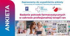 Rusza ogólnopolskie badanie potrzeb farmaceutów, dotyczące ich roli w terapii ran w ramach kampanii