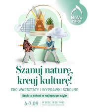 NoVa Park organizuje ekologiczne warsztaty i rozdaje szkolne wyprawki