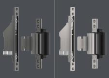 Zawias axxent 750 ALU firmy SIEGENIA do ciężkich skrzydeł o maksymalnej wadze 140 kg