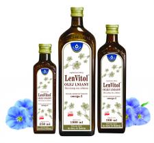 Olej lniany LenVitol – dodaj zdrowia do swoich dań