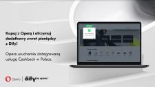 Opera uruchamia w Polsce Dify - nową usługę cashback!