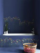 Kwiatowa metamorfoza łazienki według pomysłu Annie Sloan