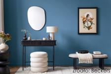 Zjawiskowe i piękne, czyli wnętrza w wyrazistym błękicie