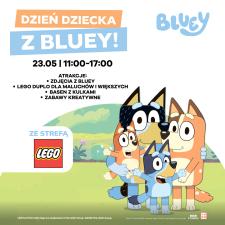 Dzień dziecka z Bluey w Auchan Poczesna – bajkowy świat na wyciągnięcie ręki