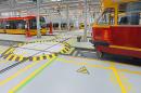 Posadzki żywiczne Flowcrete w Zajezdni Annopol