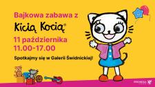 Bajkowa zabawa z Kicią Kocią® w Galerii Świdnickiej