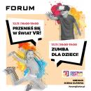 VR i zumba - weekend w CH FORUM Gliwice