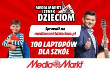 Akcja "MediaMarkt i Zenek dzieciom" - 100 laptopów trafi do szkół