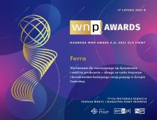 FERRO - laureatem wyróżnienia WNP Award