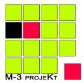 logo: M-3 PROJEKT Projekty wnętrz, aranżacja wnętrz - Śląsk, Małopolska, Katowice, Kraków 