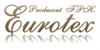 logo: EUROTEX-produkcja obrusów plamoodpornych