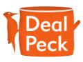 logo: DealPeck - rewolucja w reklamowaniu i wyszukiwaniu promocji