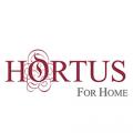 logo: Hurtownia kwiatów sztucznych, dekoracje wnętrz, ozdoby świąteczne. Hortus.