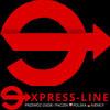 logo: EXPRESS-LINE Przewozy Międzynarodowe s.c. Jan Woś, Daniel Palacz
