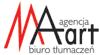 logo: Agencja "MAart" Sp. z o.o. Biuro Tłumaczeń