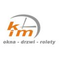 logo: KiM OKNA - produkcja okien i drzwi PCV