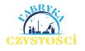 logo:  Fabryka Czystości Kraków - pranie tapicerki meblowej: kanap, narożników, sof, foteli, krzeseł