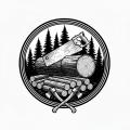 logo: Tomasz Karasiński Usługi i produkcja wyrobów z drewna