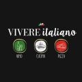 logo: Vivere Italiano restauracja włoska Wrocław l pizza gluten free l wino Wrocław