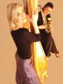 logo: Safa Duo - duet harfa i saksofon