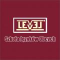logo: Szkoła Języków Obcych LEVEL