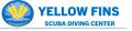 logo: Yellow Fins Scuba Centre