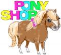 logo: Pony Shop - sklep dla małych miłośników koni