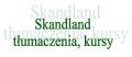 logo: Skandland - tłumaczenia, kursy językowe